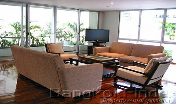 3 Bedrooms, アパートメント, 賃貸物件, 3 Bathrooms, Listing ID 454, Bangkok, Thailand,