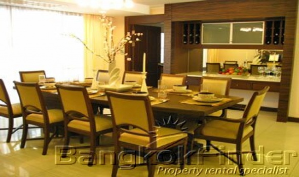 3 Bedrooms, アパートメント, 賃貸物件, Sukhumvit 23, 4 Bathrooms, Listing ID 495, Bangkok, Thailand, 10110,