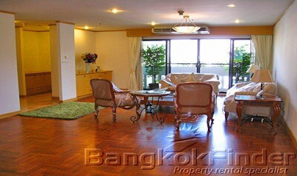 3 Bedrooms, アパートメント, 賃貸物件, 4 Bathrooms, Listing ID 1544, Bangkok, Thailand,