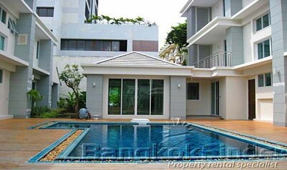 4 Bedrooms, 一戸建て, 賃貸物件, 5 Bathrooms, Listing ID 1624, Bangkok, Thailand,