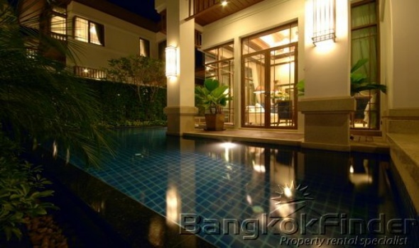 4 Bedrooms, 一戸建て, 賃貸物件, 4 Bathrooms, Listing ID 2456, Bangkok, Thailand,