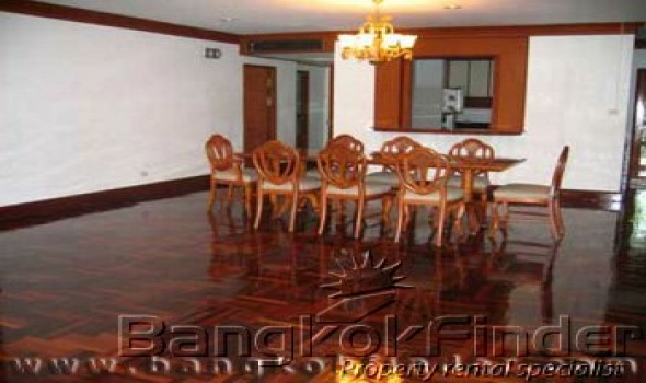 3 Bedrooms, アパートメント, 賃貸物件, Baan Pakapun, 3 Bathrooms, Listing ID 108, Bangkok, Thailand,